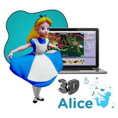 Alice 3d - КИБЕРшкола программирования для детей, компьютерные курсы для школьников, начинающих и подростков - KIBERone г. Можайский