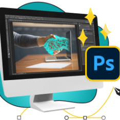 Волшебный Photoshop - КИБЕРшкола программирования для детей, компьютерные курсы для школьников, начинающих и подростков - KIBERone г. Можайский