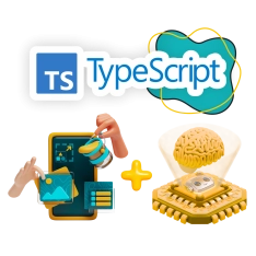 TypeScript + AI: создаём умные веб-приложения - КИБЕРшкола программирования для детей, компьютерные курсы для школьников, начинающих и подростков - KIBERone г. Можайский