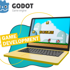 Godot.  Основа создания легендарных игр - КИБЕРшкола программирования для детей, компьютерные курсы для школьников, начинающих и подростков - KIBERone г. Можайский