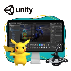Мир игр на Unity 2D на популярном движке + AI-помощники - КИБЕРшкола программирования для детей, компьютерные курсы для школьников, начинающих и подростков - KIBERone г. Можайский
