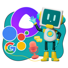 Голосовой помощник Алиса - КИБЕРшкола программирования для детей, компьютерные курсы для школьников, начинающих и подростков - KIBERone г. Можайский