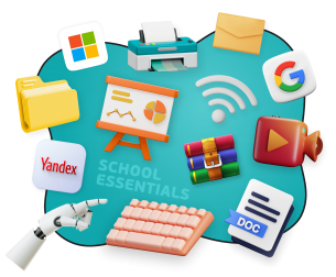 Цифровая база для школьника - КИБЕРшкола программирования для детей, компьютерные курсы для школьников, начинающих и подростков - KIBERone г. Можайский