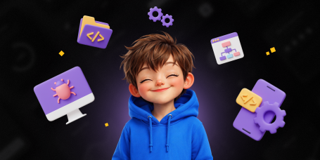 Идеальный сайт с нуля: код, дизайн и AI-помощник - КИБЕРшкола программирования для детей, компьютерные курсы для школьников, начинающих и подростков - KIBERone г. Можайский