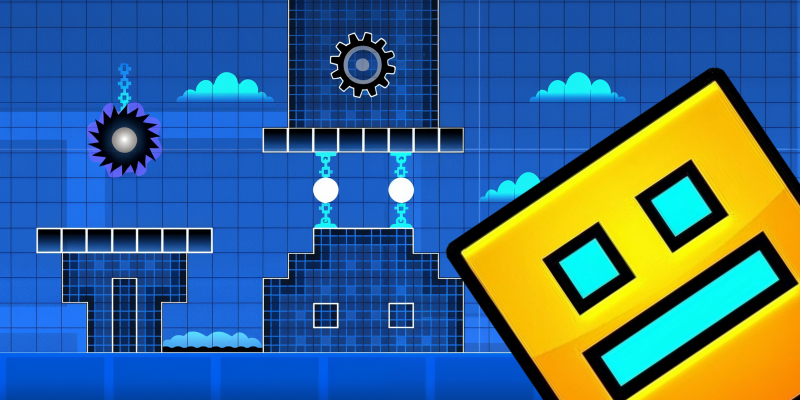 Свой Geometry Dash: создаём игру из детства родителей - КИБЕРшкола программирования для детей, компьютерные курсы для школьников, начинающих и подростков - KIBERone г. Можайский